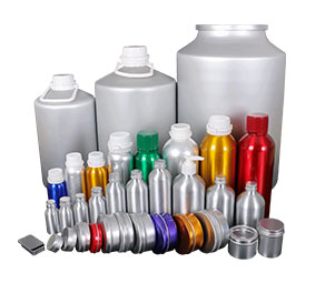 鋁瓶、鋁罐：采用上等的鋁材做成，對於要求密封性較高的物質起到防滲透作用，密封性好，主要應用於化工原料、試劑等包裝，如：固化劑、農藥、磷化鋁(鼠藥)清洗劑等。
