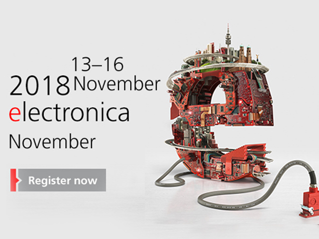 2018 ELECTRONICA 慕尼黑电子展 Hall-B1 452